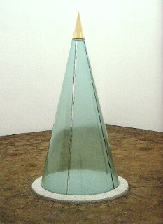 Piotr Kowalski - Cône en verre, 1991