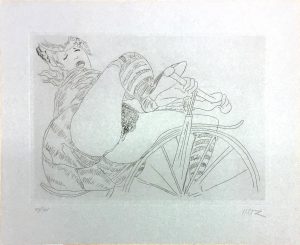 Man Ray  – Fille à la Bicyclette