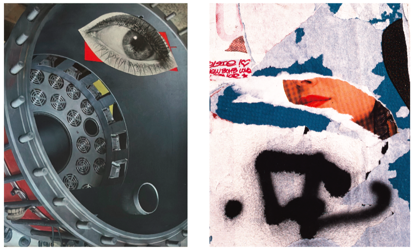 Erró / Villeglé _ Collage / Décollage