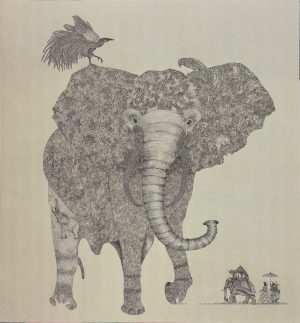 Michel Loeb : Eléphant, 1999