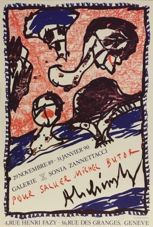 Alechinsky : En pente douce, 1989