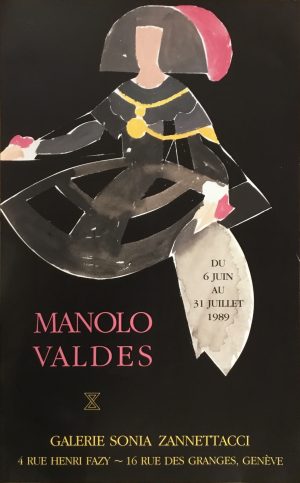 Manolo Valdés : Reina Mariana, 1989