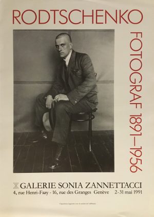Rodtschenko : affiche exposition 1991