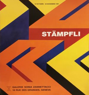 Stämpfli : affiche exposition 1991