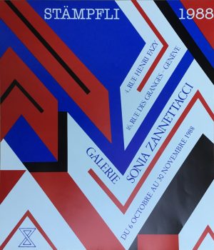 Stämpfli : affiche exposition 1988